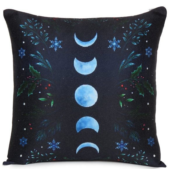 Oussum Halloween Moon Digital Print Cushion Pillow Cover Home Decorative - Picture 1 of 4